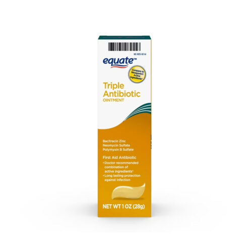 Equate First Aid Triple Antibiotic Ointment Infection Protection
