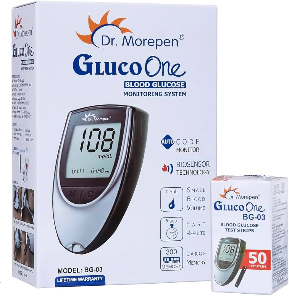 DR MOREPN GLUCO METER + 25 DTRIP