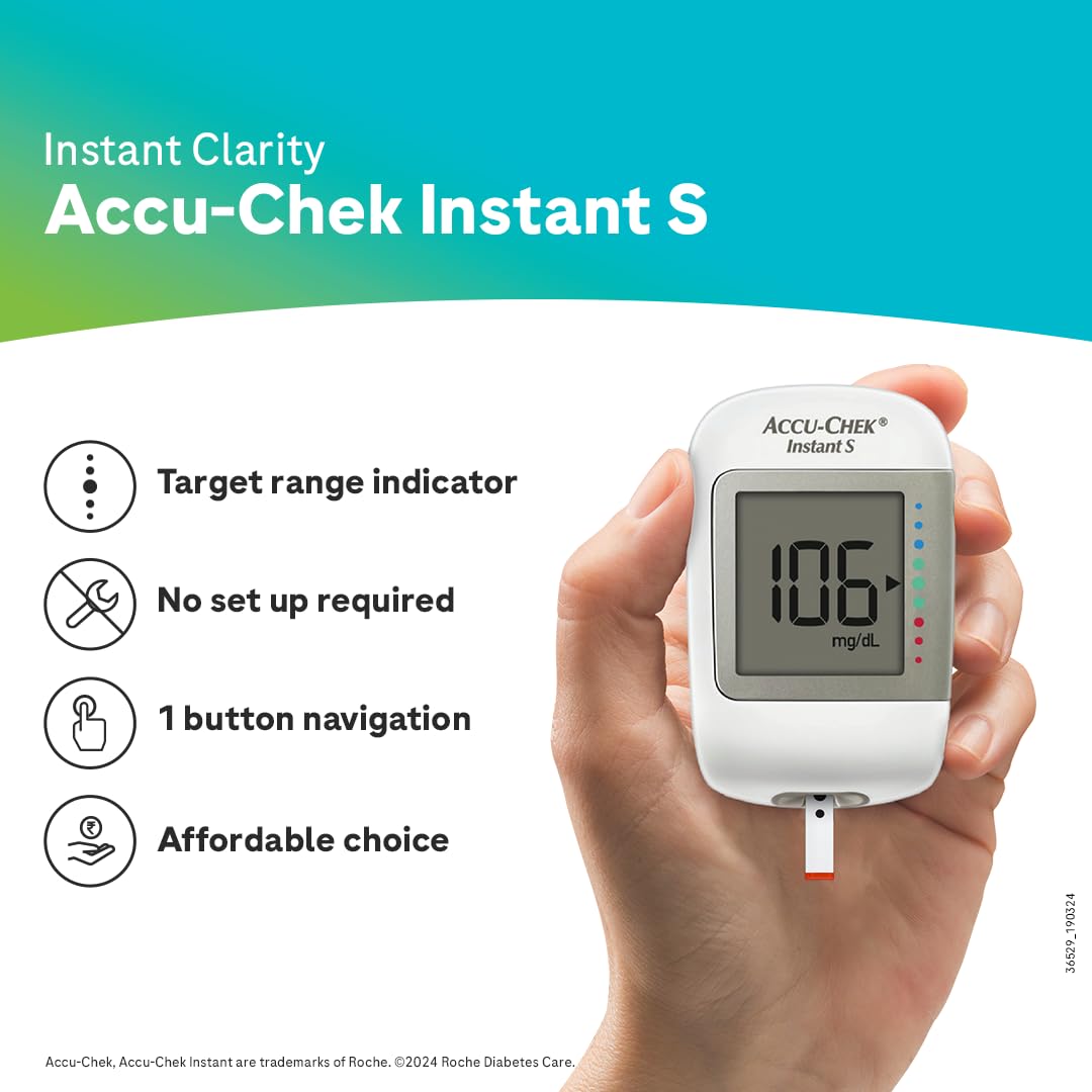 ACCU-CHEK INSTANT METER WITH 10 STRIP - Image 5