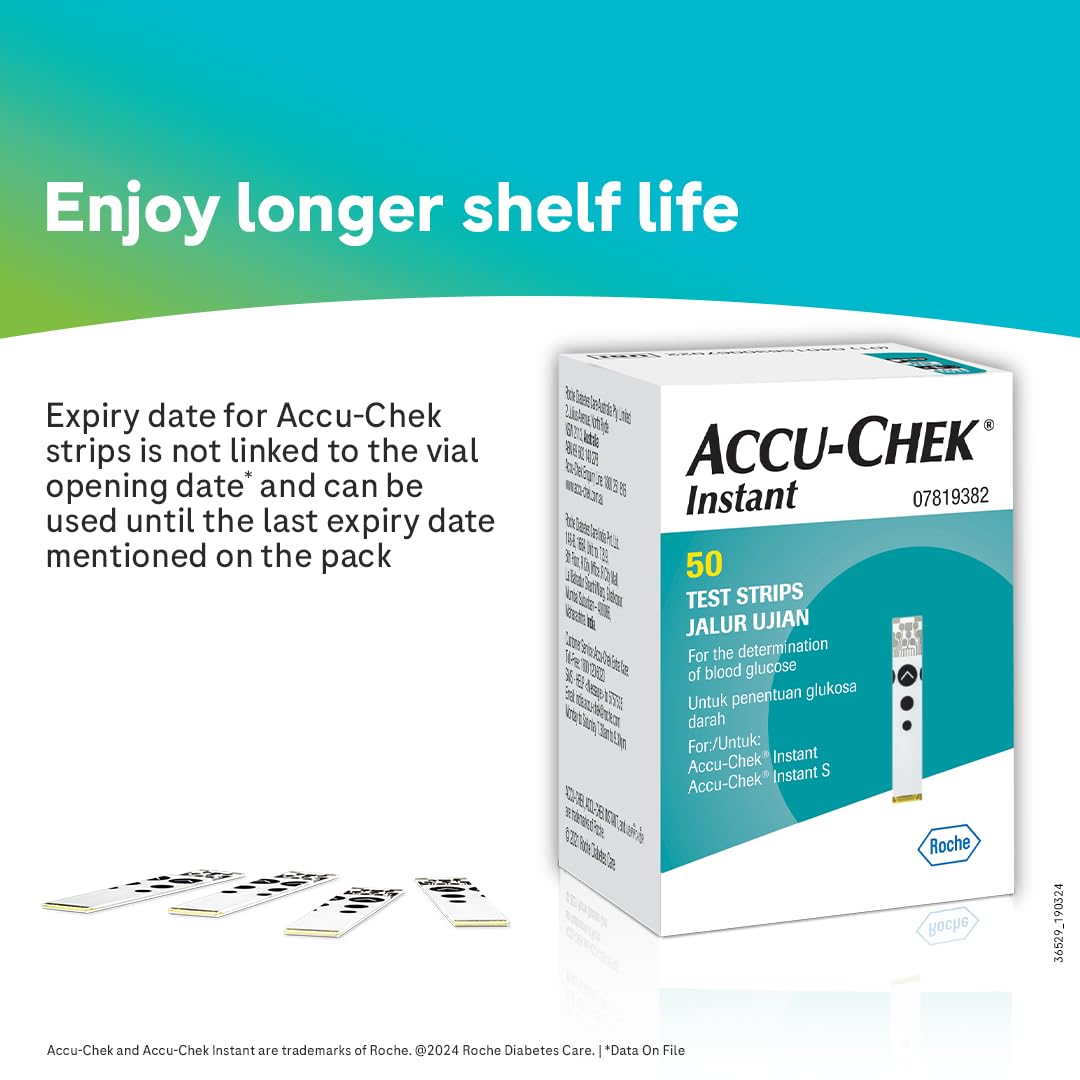 ACCU-CHEK INSTANT METER WITH 10 STRIP - Image 3