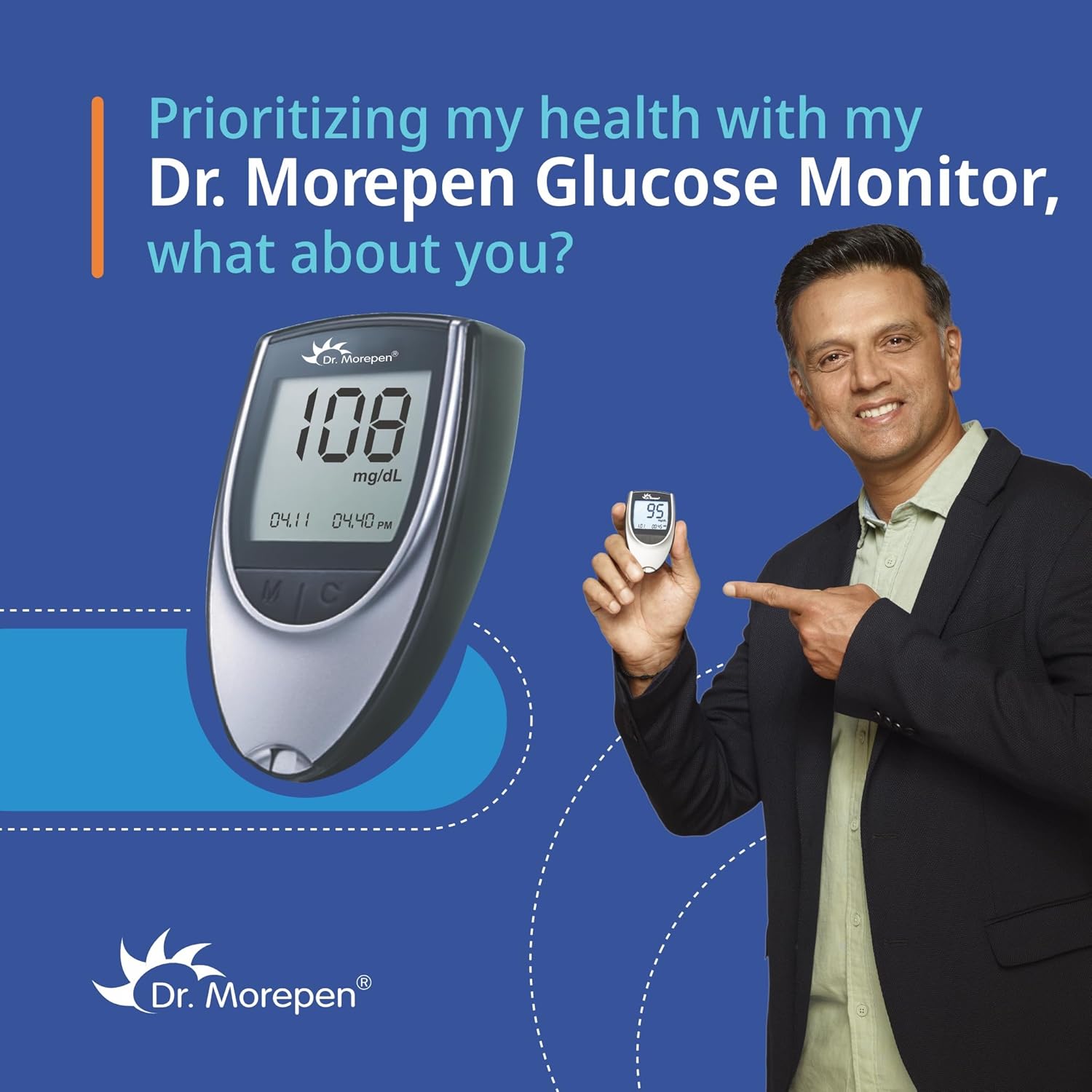 DR MOREPN GLUCO METER + 25 DTRIP - Image 4